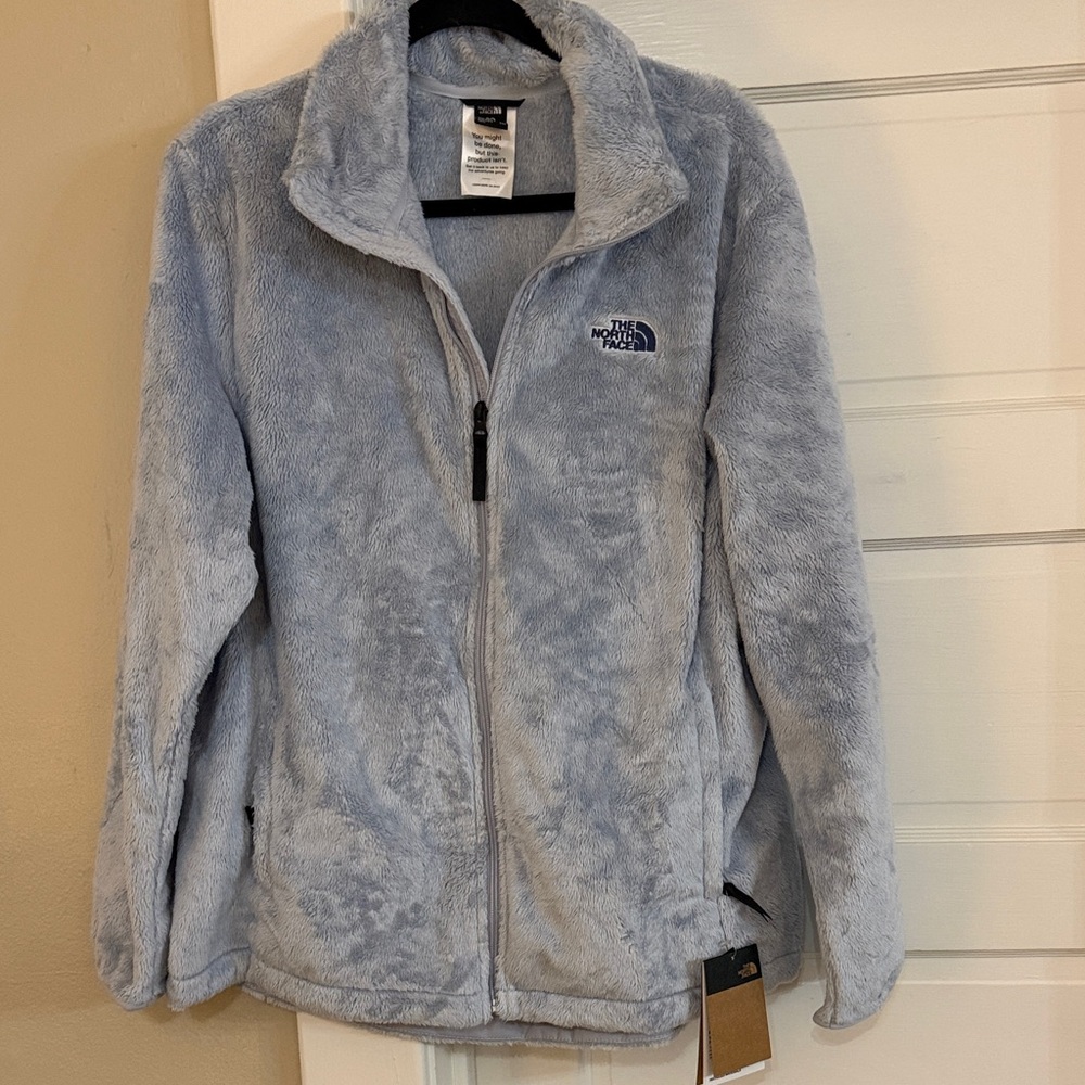 The North Face Osito Dusty Periwinkle Soft Blue Fleece Jacket Sz XXL NWT